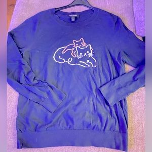 Banana Republic cat sweater